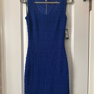 Guess Royal Blue Sleeveless Dress